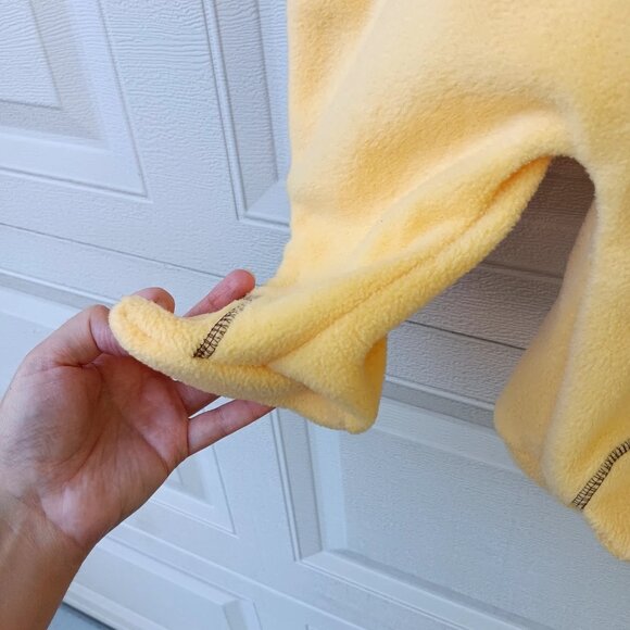 Disney Baby Winnie the Pooh Fleece Hooded Romper Costume Bunting Suit 3-6 Months - Picture 3 of 8